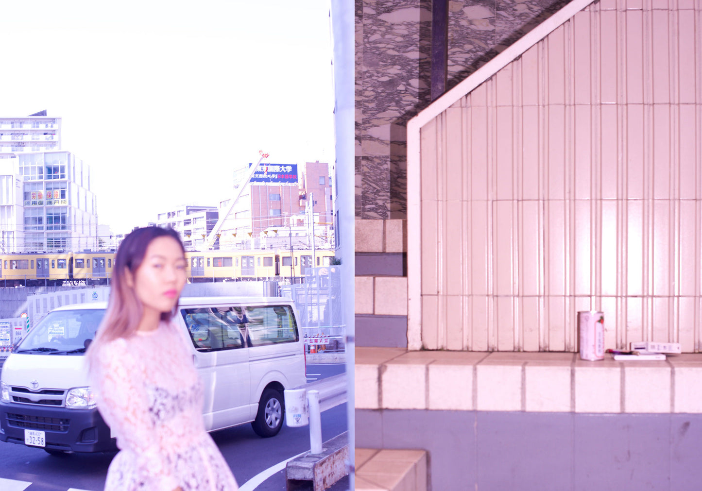 Japan Core Photography print ''Comme une japonaise & Wall''