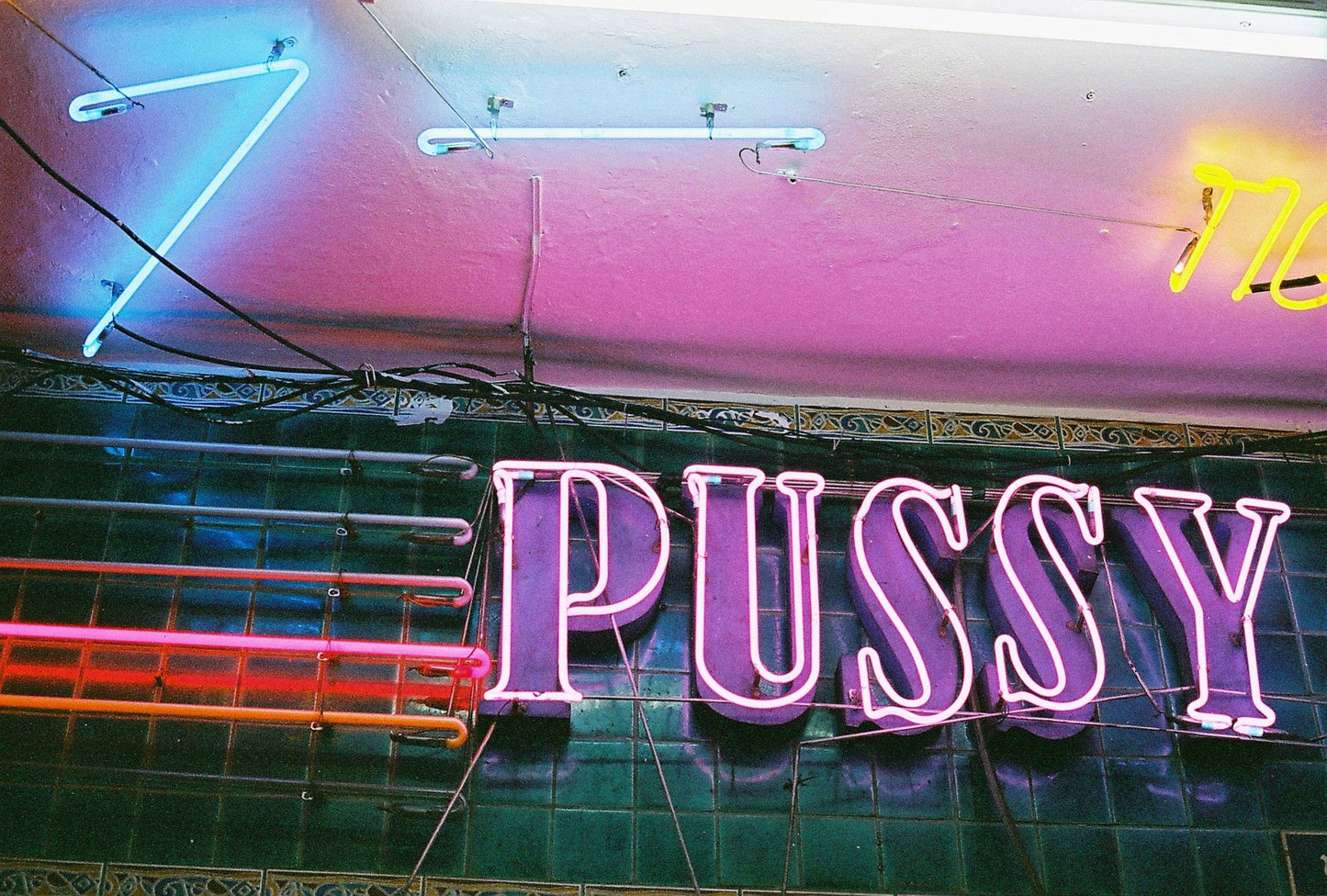 Japan Core Photography print ''Pussy''
