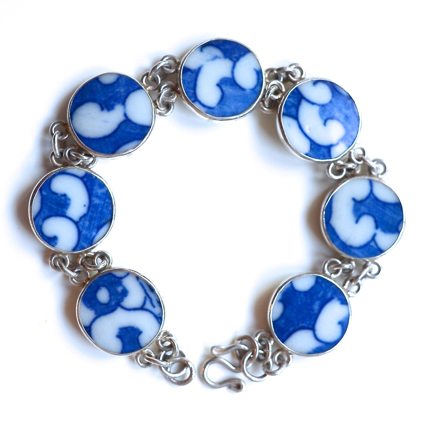 *SHANGHAI PORCELAIN WAVE BRACELET