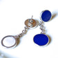 SHANGHAI PORCELAIN BLUE EARRINGS