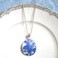 SHANGHAI PORCELAIN FLOWERY PENDANT