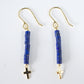 CHARM LAPIS EARRINGS
