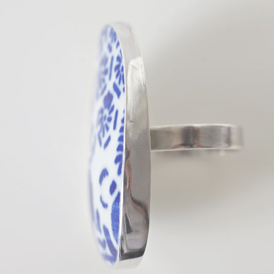 *SHANGHAI PORCELAIN MOTIFS RING