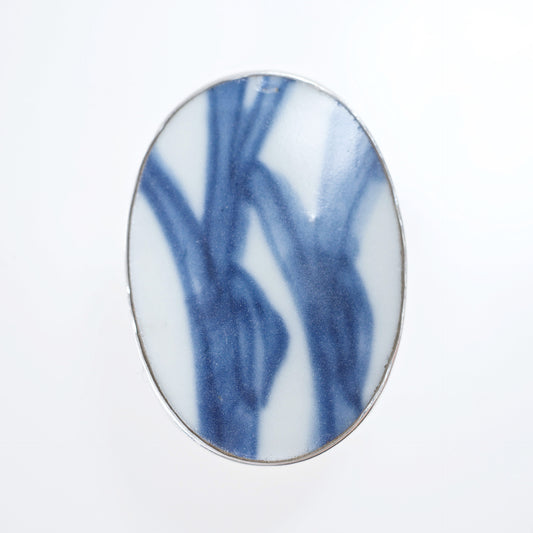 *SHANGHAI PORCELAIN BAMBOO RING