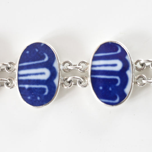 SHANGHAI PORCELAIN BLUE BRACELET