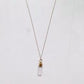 TIMELESS QUARTZ & GOLD PENDANT